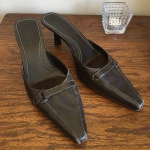Cole Haan heeled mules